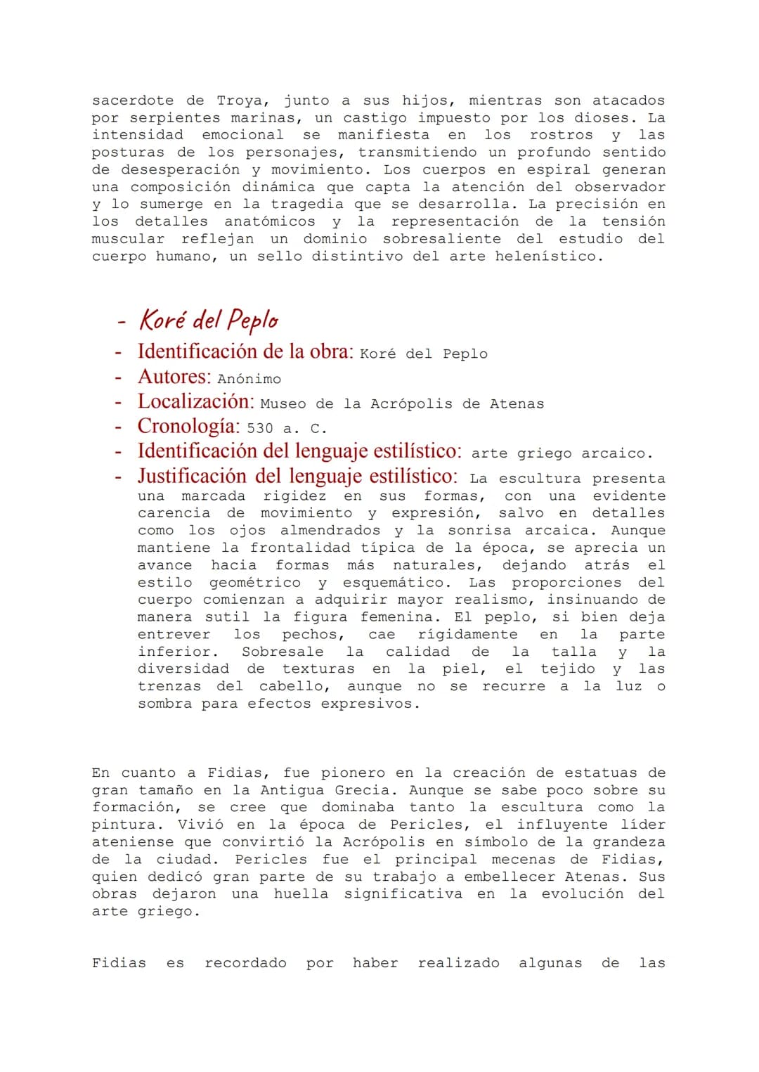 # Grecia
| Teoría | Práctica |
| ----------- | ----------- |
| Orden dórico | El Partenón |
| Orden Jónico | Tribuna de las Cariátides |
|