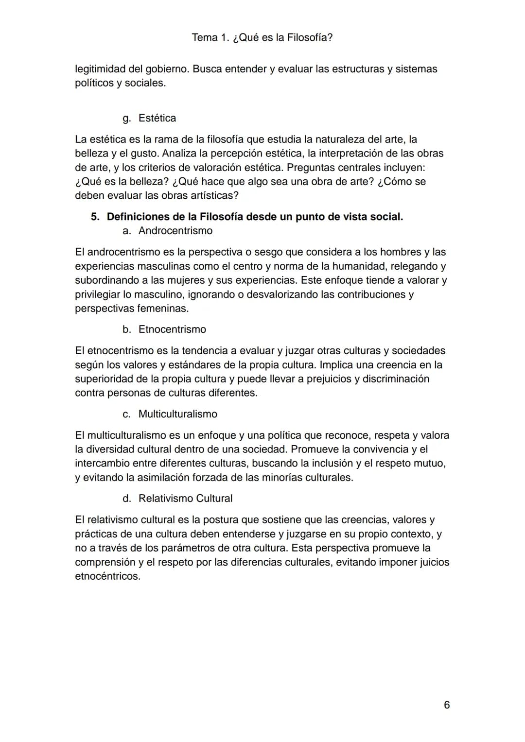 Tema 1. ¿Qué es la Filosofía?
1. ¿Qué es la filosofía y en que se diferencia el mero pensamiento?
La filosofía es una disciplina intelectu