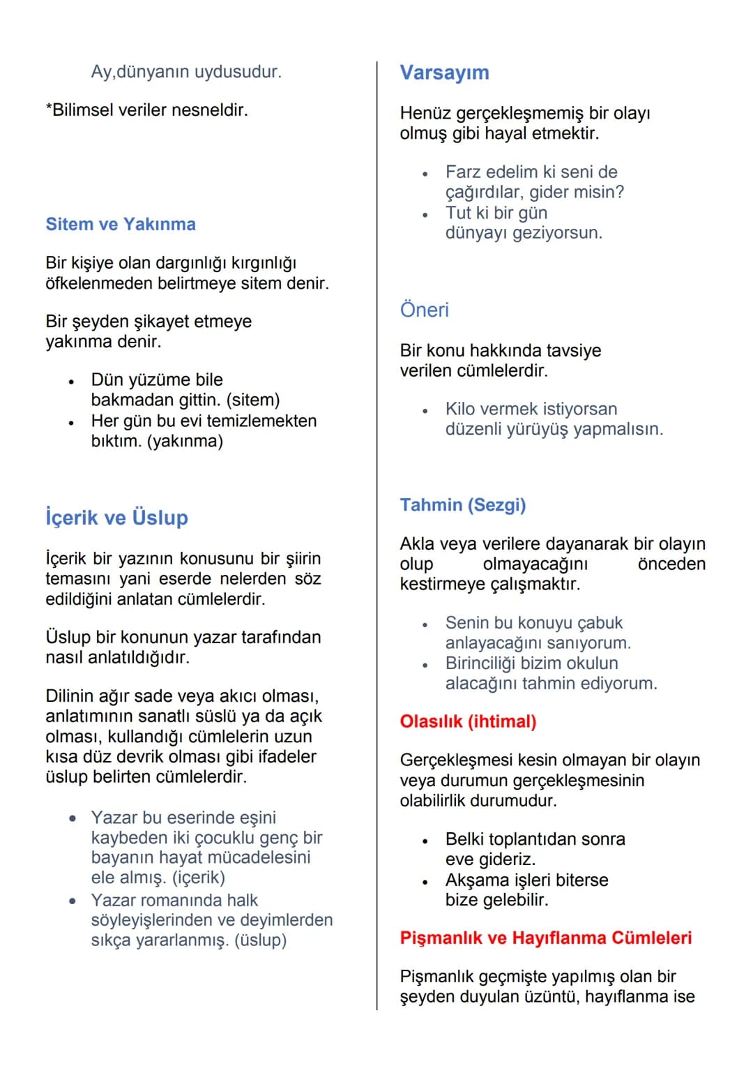 # SÖZCÜKTE ANLAM
Sözcük (Kelime): Bir varlığı ya da
kavramı karşılayan hece veya
hece topluluğudur.
Türkçede sözcükler cümle içinde
farklı