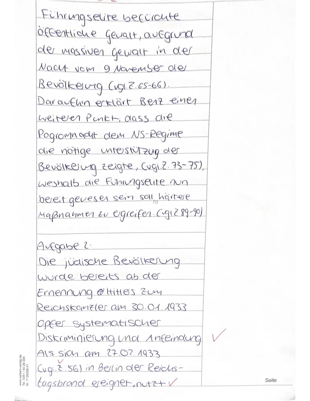 Aufgabentyp B1:
Analyse von Sekundärliteratur (Darstellungen) und die kritische Auseinandersetzung
1. Analysieren Sie den vorliegenden Tex