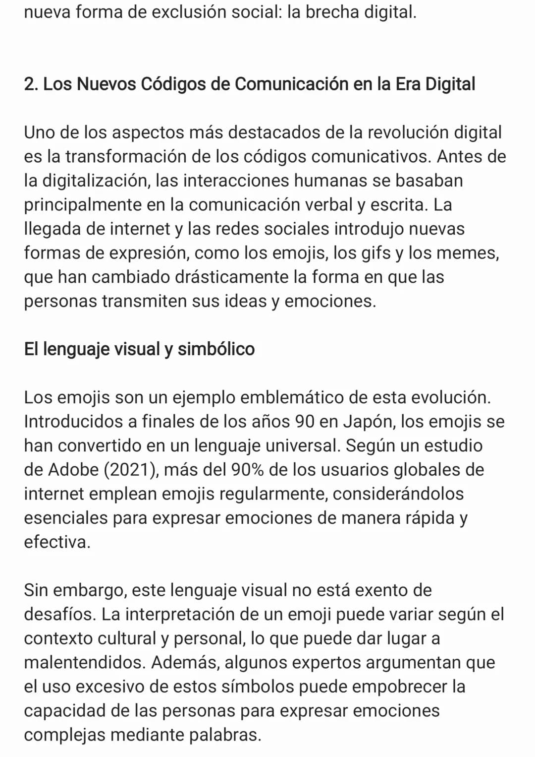 # Las Consecuencias de la Revolución
Digital: Comunicación y Nomofobia
Introducción
A lo largo de la historia, la humanidad ha experimenta