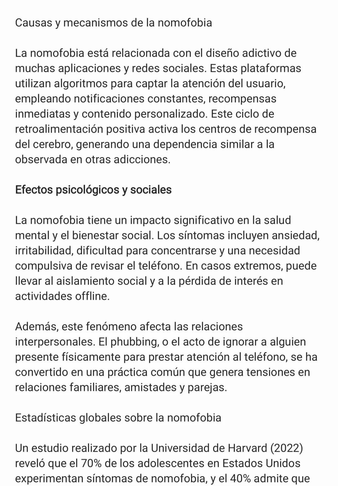 # Las Consecuencias de la Revolución
Digital: Comunicación y Nomofobia
Introducción
A lo largo de la historia, la humanidad ha experimenta