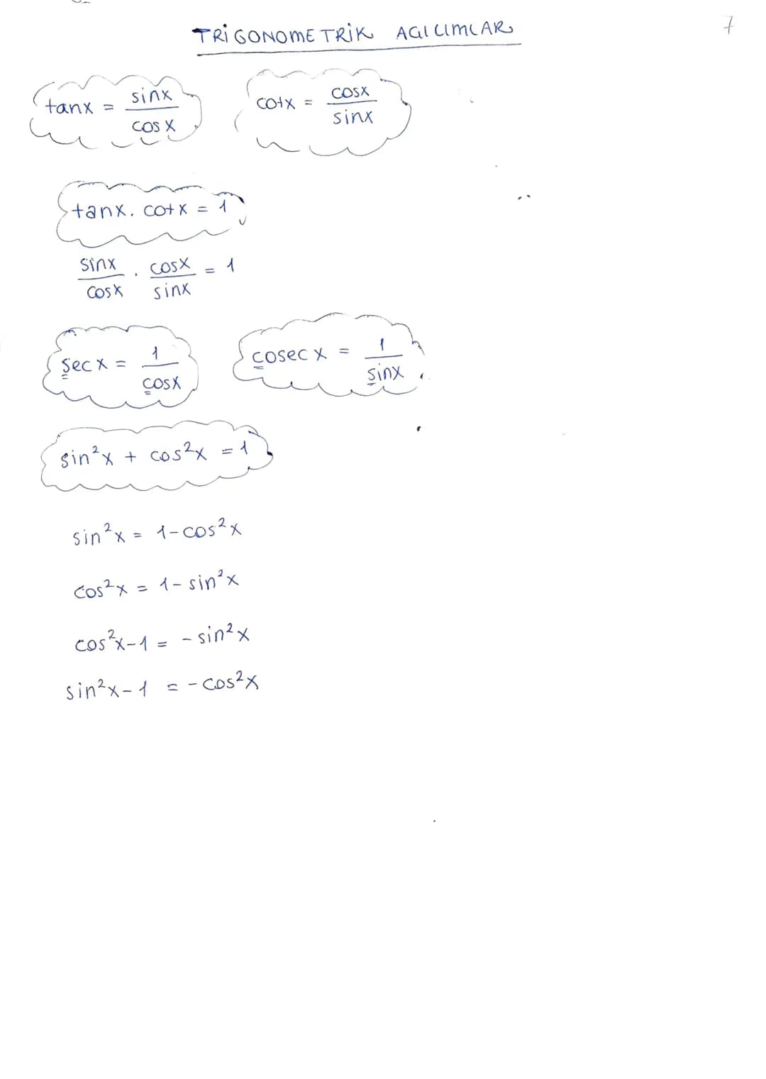 Trigonometrik Oranlar
hipo
Komşu
hipo
sin$\alpha$ = \frac{karşı}{nipo}
Cos $\alpha$ = \frac{Komsu}{nipo}
tan$\alpha$ = \frac{karsı}{Komsu}