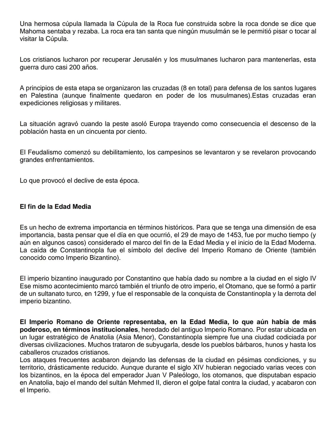 EDAD MEDIA / MEDIEVO / EDAD OBSCURA
La edad media es un tema a todos en algún momento de nuestras vidas nos ha tocado
investigar y por otra