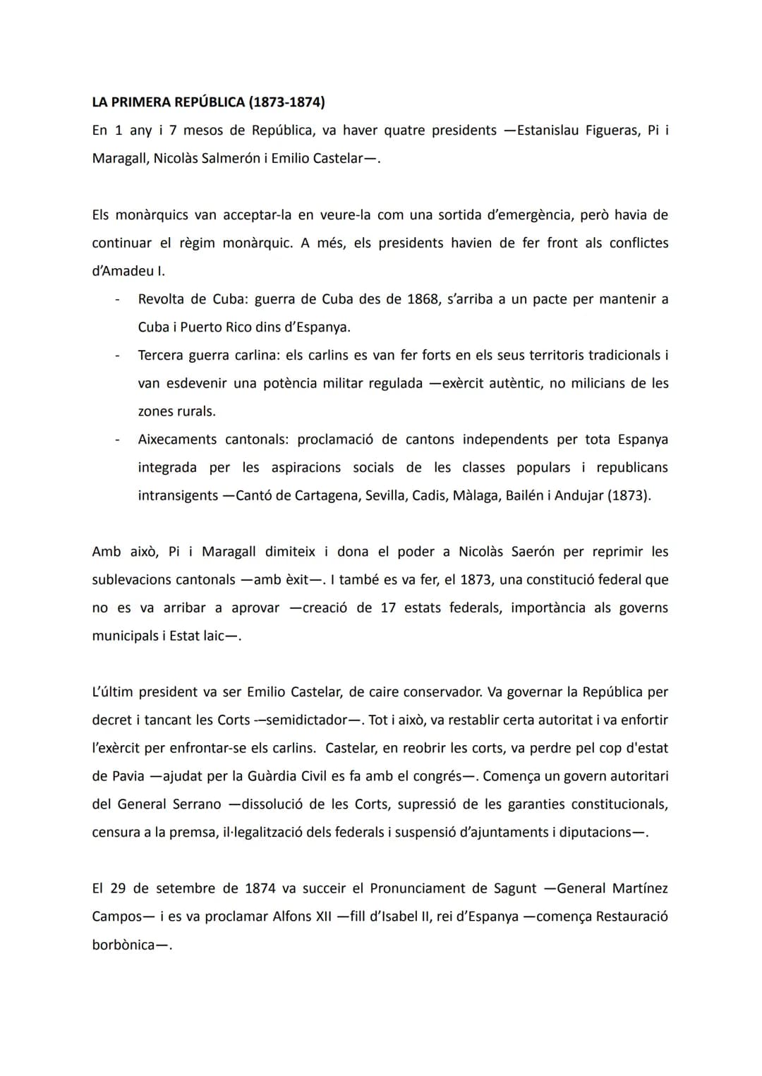 # REGNAT D'ISABEL II I SEXENNI DEMOCRÀTIC
LA CONSTRUCCIÓ DE L'ESTAT LIBERAL A ESPANYA (1833-1874)
El 1833 Isabel II agafa el tron -regènci