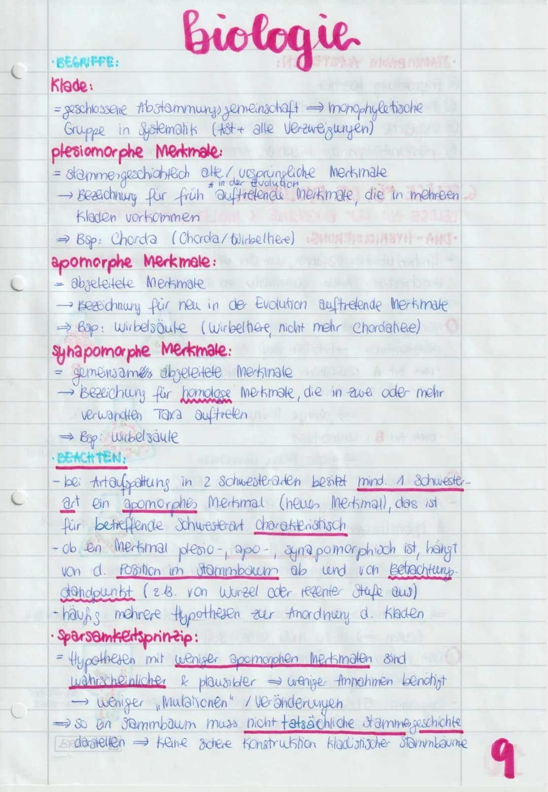 Biologie
Evolution # biologie
EVOLUTIOND
1. EVOLUTIONS THEORIEN:
- LAMARCK: (1809)
= aktiv
- aktive schrittweise Anpassung der Arten an