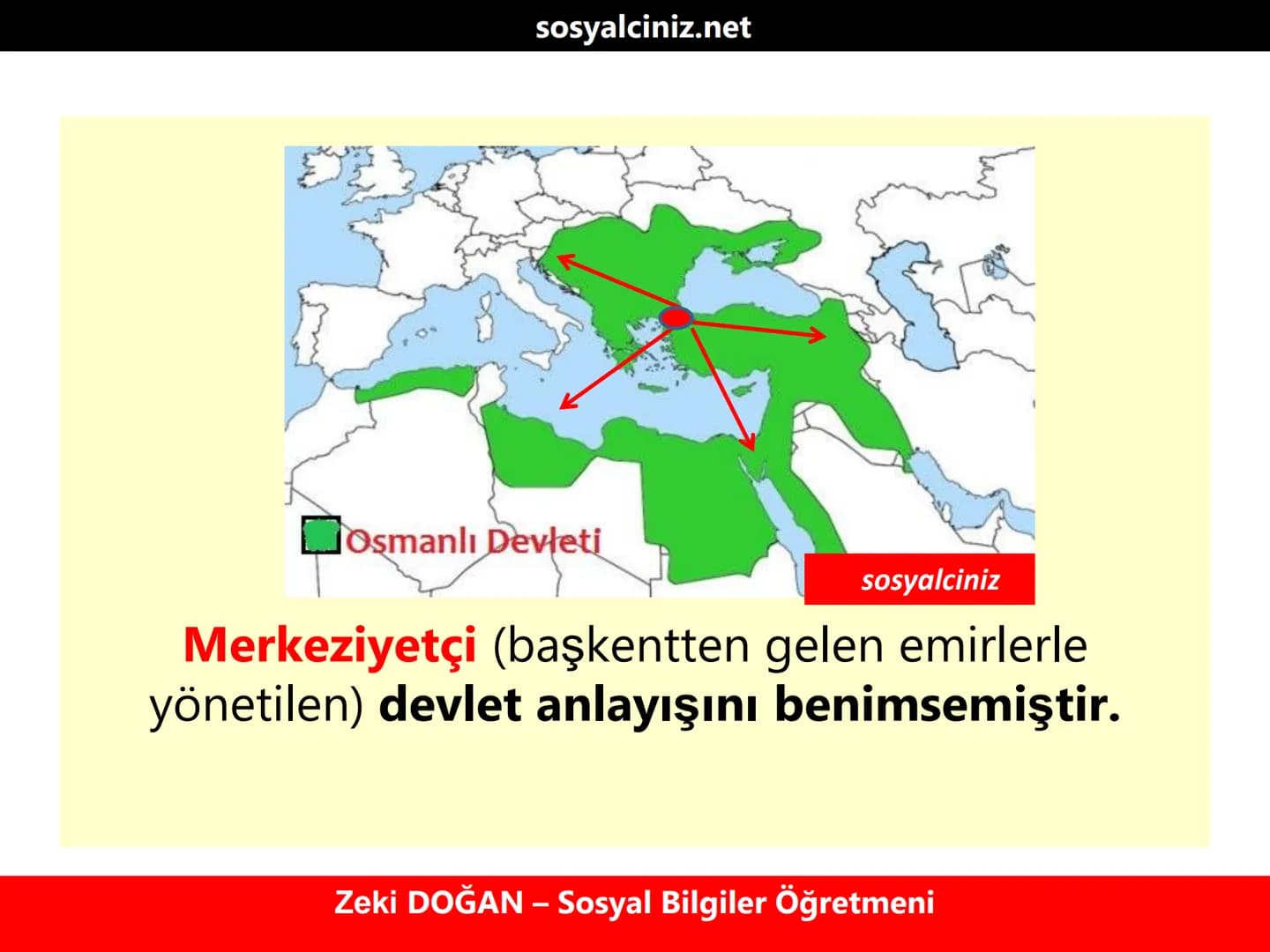 sosyalciniz.net
# SOSYAL BİLGİLER 7
## Osmanlı Devletinin
## Kısa sürede Büyümesinde
## Etkili Olan Faktörler
Zeki DOĞAN – Sosyal Bilgil