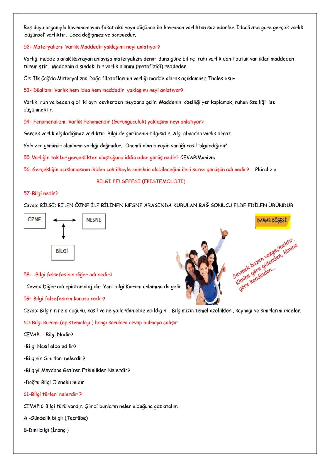 30 OCAK 2024
10/11.SINIF FELSEFE DERSİ BÜTÜN KONULAR.
KISA SORU -CEVAP 10-11 VE 12.SINIF BÜTÜN ÜNİTELER
1- Felsefe sözcüğünün kelime anlam