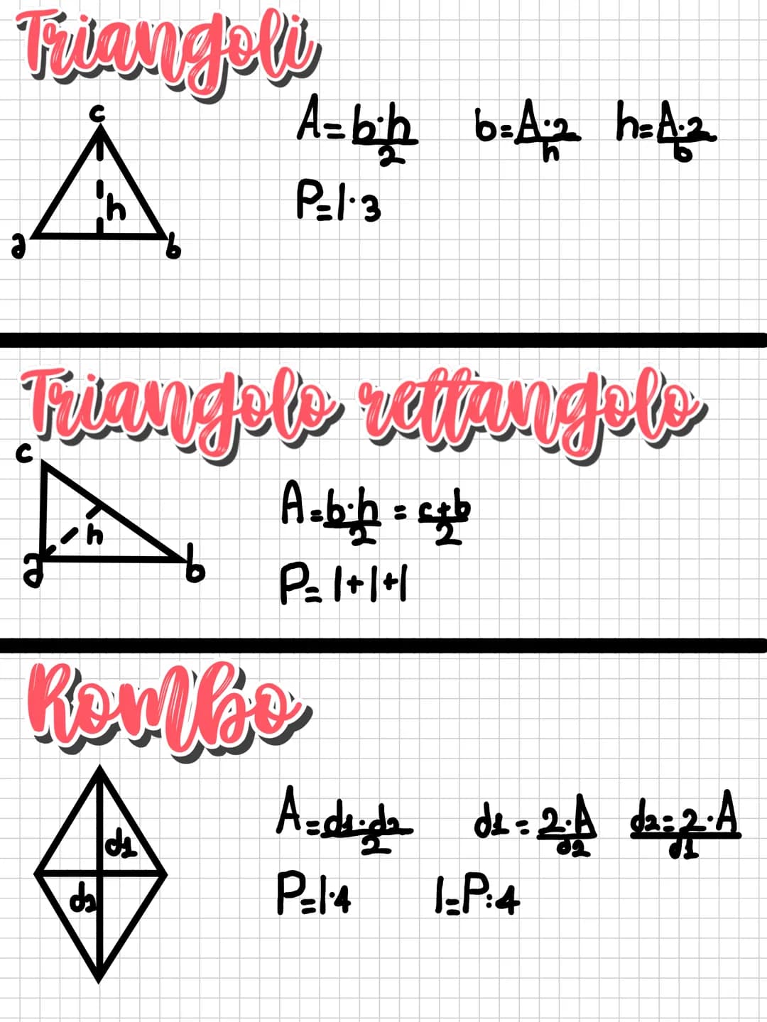 # Formulario
# Retfangel
A-b.h h=A b-A
h
d
6
P=6.2+h.2
# Iwadrato
d
1
A=1H 1-4
P=14
# Parallelogramma
d
b
A-b-hb-A h-A
P=6.2+1.2 Trian