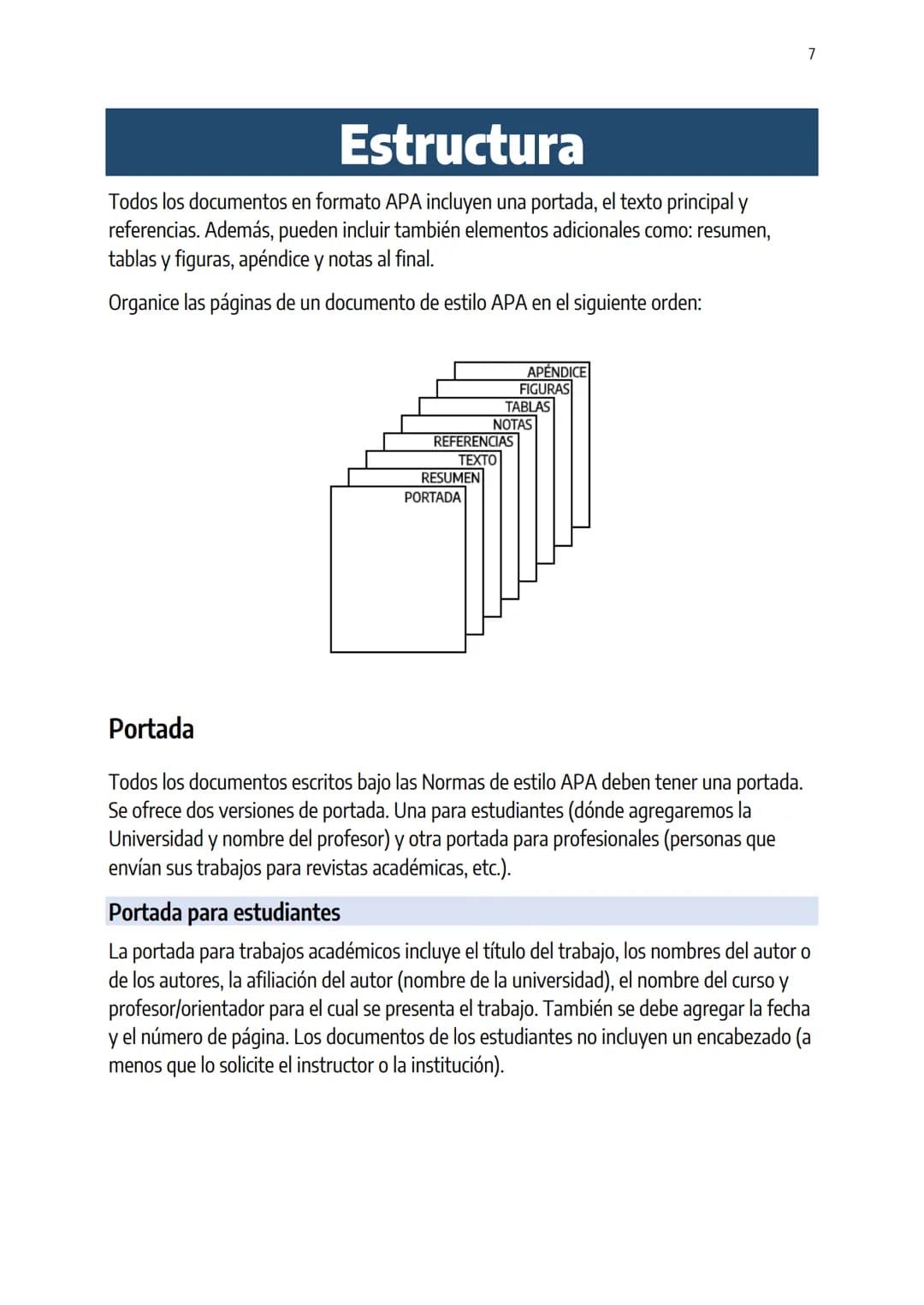 # Guía Normas APA
7a edición
Elaborado con el contenido de
https://normas-apa.org/ 2
Tabla de contenido
Introducción ...................