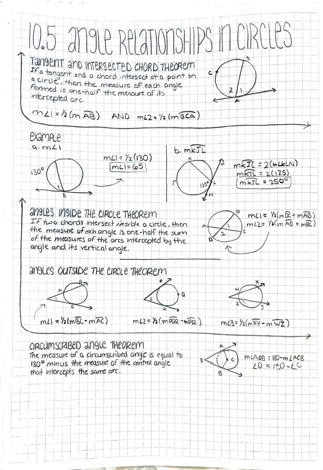 # 10.1 CIRCLES: unes segments
Identifying Special segments and unes
A circle is the set of all pants in a plane that are
equidistant from a