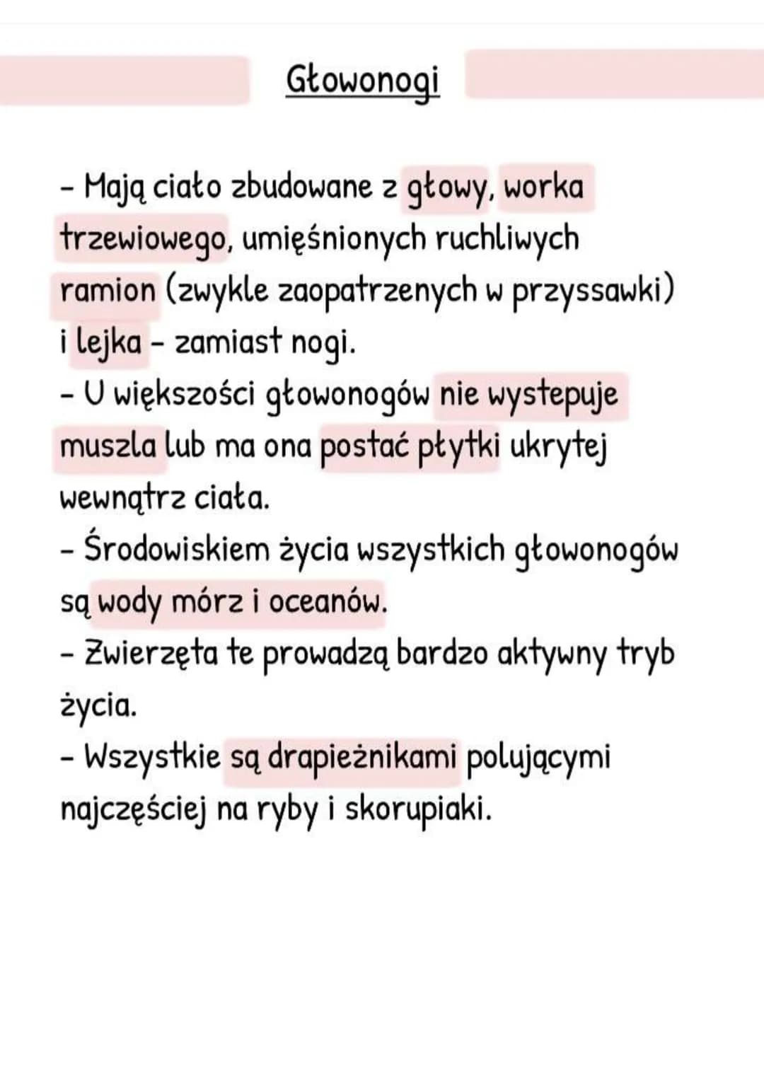 # Mięczaki - zwierzęta, które
mają muszlę
Gdzie żyją i jak wygladają?
- Większość żyje w wodzie słonej, rzadziej
słodkiej,
- Tylko niektóre