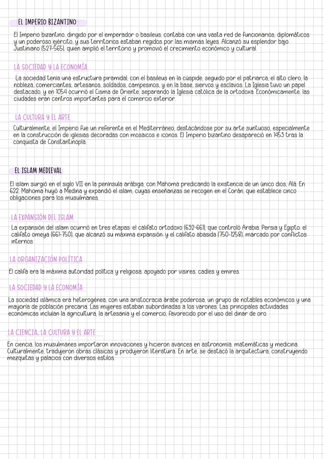 # Cuaderno
# Recuperación 2°
# Historia Parte 1 # Tema 1: El inicio de la edad media
LA FRAGMENTACIÓN DEL IMPERIO ROMANO
Comenzó en el s
