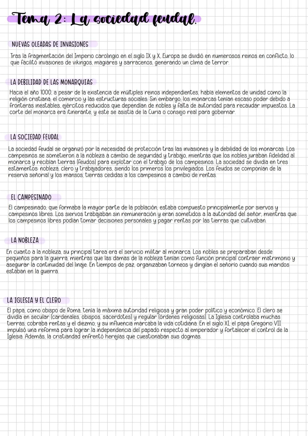 # Cuaderno
# Recuperación 2°
# Historia Parte 1 # Tema 1: El inicio de la edad media
LA FRAGMENTACIÓN DEL IMPERIO ROMANO
Comenzó en el s