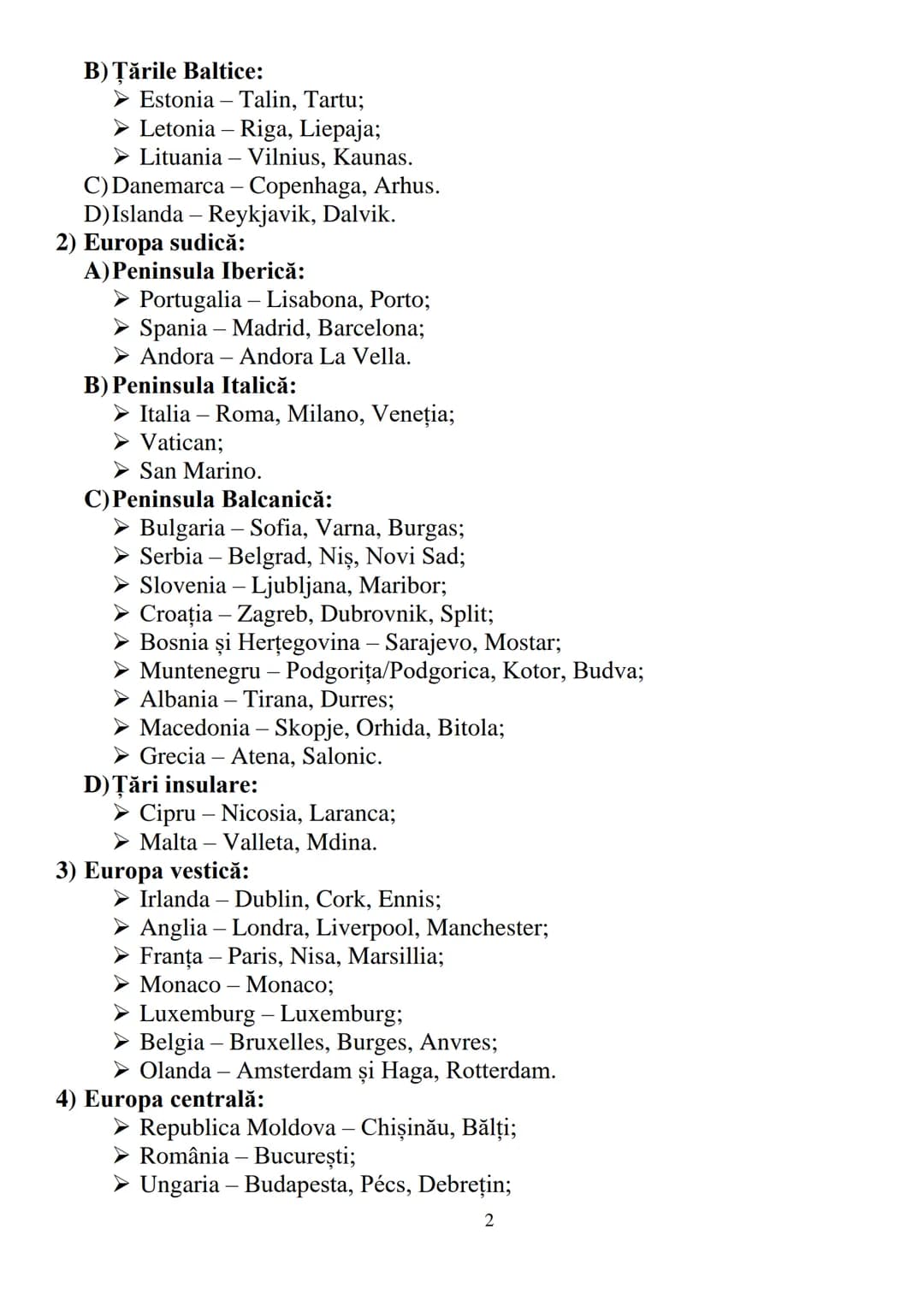# Europa
Geografie BAC
Elemente Fizico Geografice definitorii
ale Europei şi ale României
Ca Întindere și continuitate Europa are aspectu