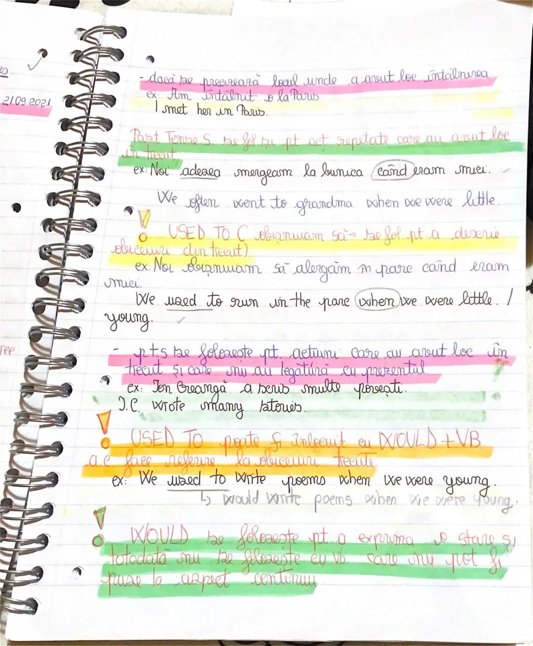 Present Simple
AFF S+ vb Coles la pers. a-Ⅲ-a).
NEG St don't+ vb.
S+ doesn't + vb.
INT DO+S+VB
DOES+ 5+ VB
AV* Elemente de ortografie (es"