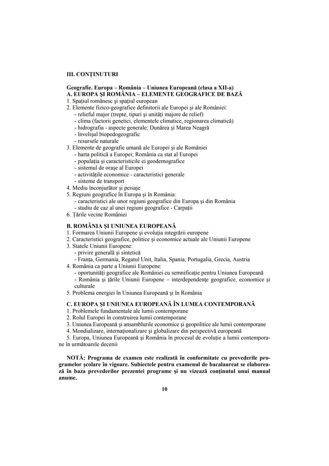 # GEOGRAFIE
Ghid de pregătire intensivă
pentru examenul de bacalaureat Lucrare în conformitate cu programa școlară a examenului de bacalaur