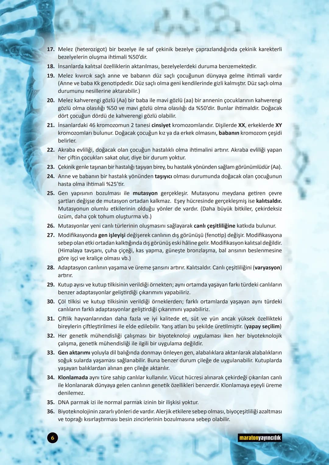 BUNLARI BİLMEDEN LGS'YE GİRME!
MARATON İLE
% 100
LGS
FEN BİLİMLERİ
PÜF NOKTALARI
BAŞARI
maratonyayıncılık Sevgili LGS Öğrencileri,
Zorlu