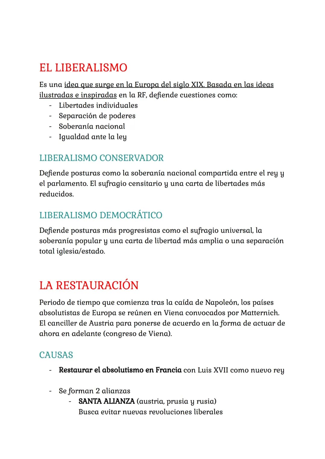 # NACIONALISMO Y LIBERALISMO
## Introducción
Trás la caída de Napoleón en 1815, los países absolutistas de Europa
intentan volver al absol