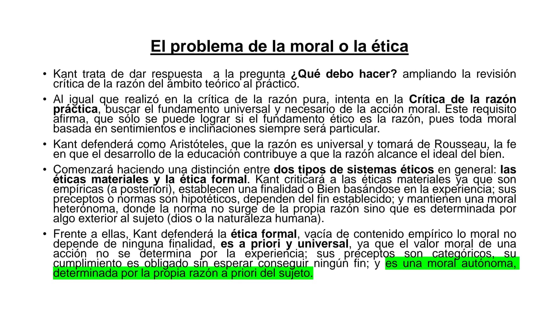Inmanuel Kant
Fuente: https://ethic.es/ Vida (1724-1804)
• Vivió durante toda su vida en Königsberg (en la antigua Prusia).
• Profesor en