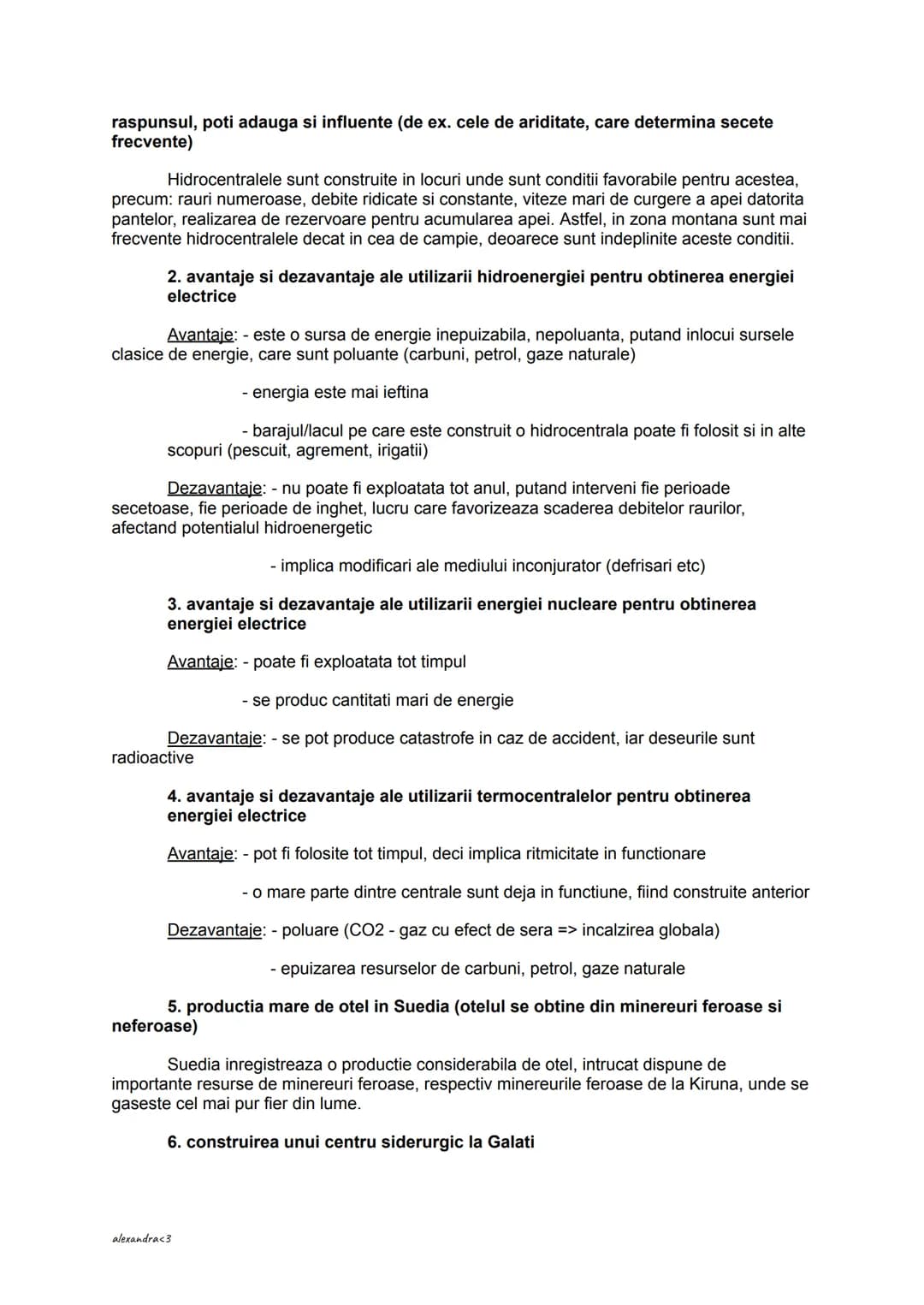 Factori/cauze/efecte/consecinte - SUBIECTUL E
LEGATE DE CLIMA:
1. variatia climei/temperaturii medii anuale etc
Un factor important care