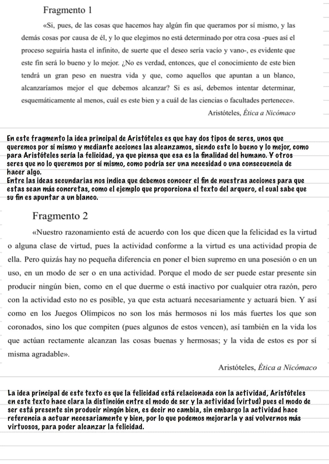 # ARISTÓTELES
Metafísica
Aristóteles plantea la metafísica para estudiar "el ser en cuanto ser"
El concepto "ser": 3 tipos
Unívocos: aquel
