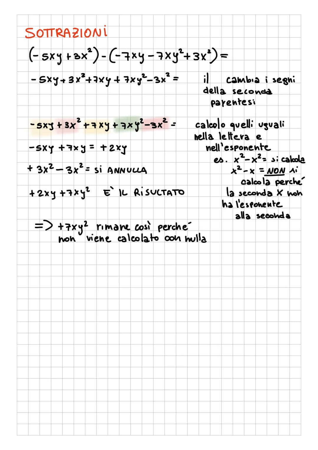 # OPERAZIONI CON
POLINOMI
ADDIZIONI
(4a + 5b-3ab)+(-76-42 + 2ab)=
↓
PRIHO POLINOHIO
↓
SECONDO POLINOHIO
4a+5b-3a6-76-42+2ab= si levan