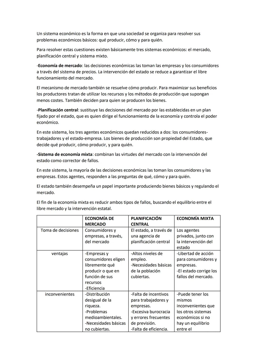 # Economía 1 de bachillerato.
## TEMA 1: LOS PRINCIPIOS BÁSICOS DE LA ECONOMÍA
LA ECONOMÍA: la economía está presente siempre que se inter