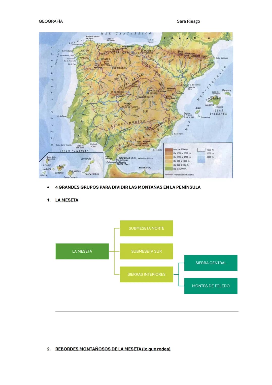 GEOGRAFÍA
TEMAS 0 Y 1 y 2
Sara Riesgo Antuña
CODEMA GEOGRAFÍA
Sara Riesgo
TEMA 0:
DEFINICIONES
1. GEOGRAFÍA:
2. ESPACIO GEOGRÁFICO: E