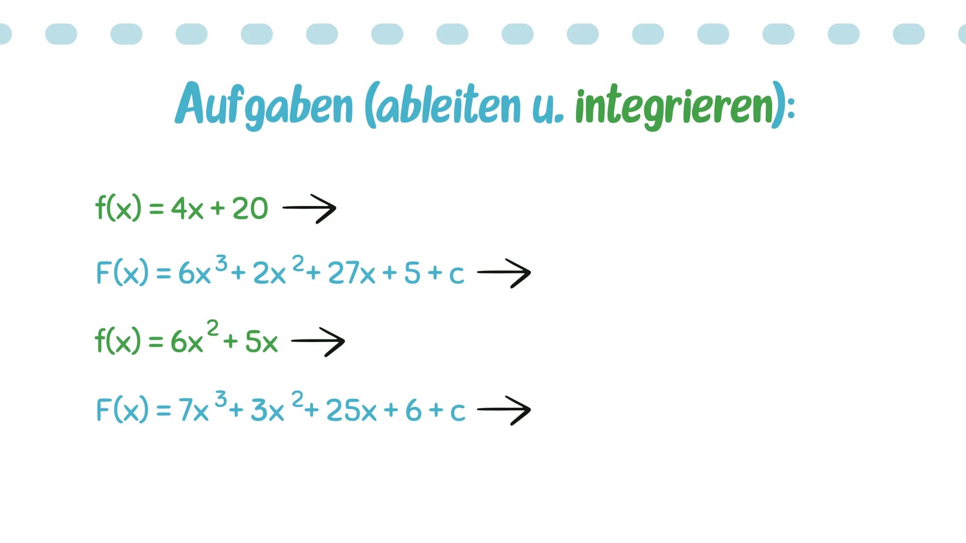 # Stammfunktion
Amelie, Annalena Q2 +
π
# Inhaltsverzeichnis:
Was ist eine Stammfunktion?
Bildung von Stammfunktionen
-> Ableiten und i