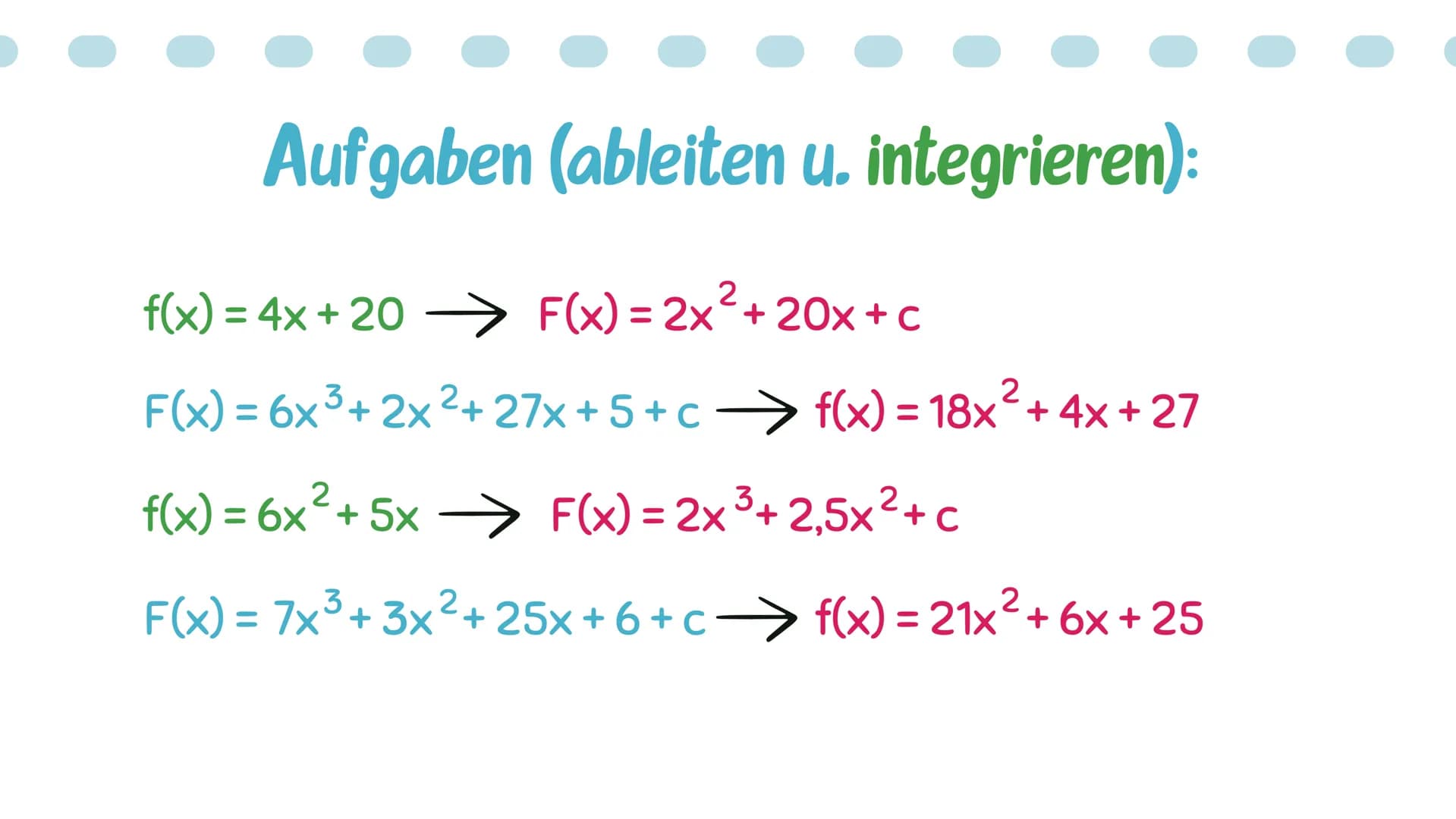 # Stammfunktion
Amelie, Annalena Q2 +
π
# Inhaltsverzeichnis:
Was ist eine Stammfunktion?
Bildung von Stammfunktionen
-> Ableiten und i