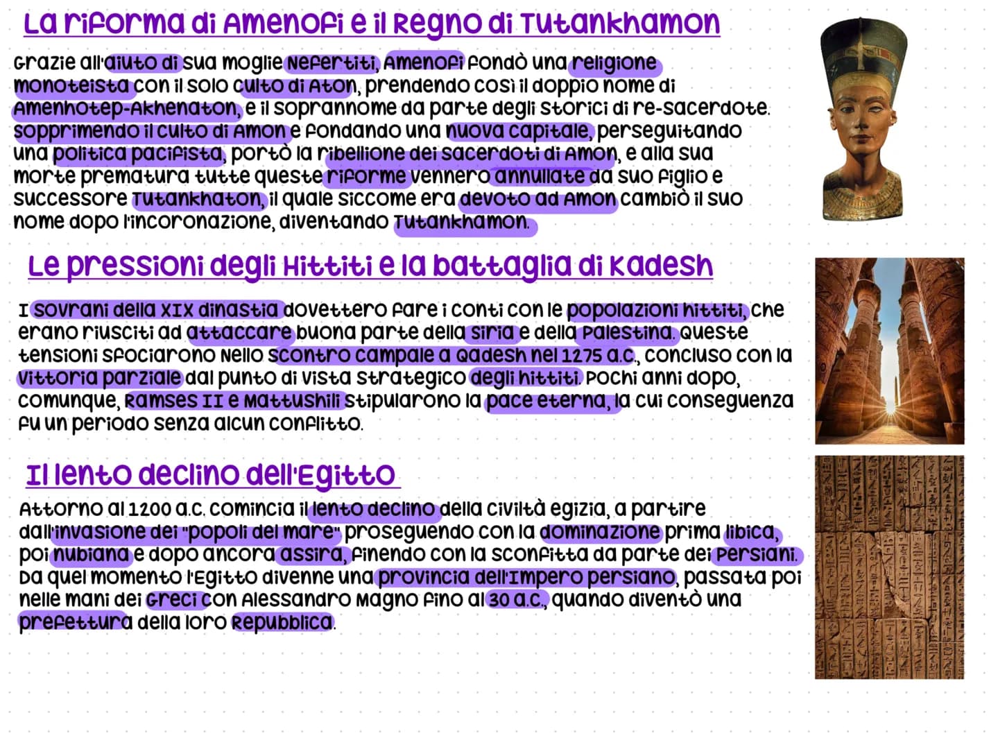 # La civilta egizia
1. Il dono del Nilo
Il ruolo fondamentale del Nilo
Il Nilo è un fiume lunghissimo e nasce da grandi laghi dell'Africa