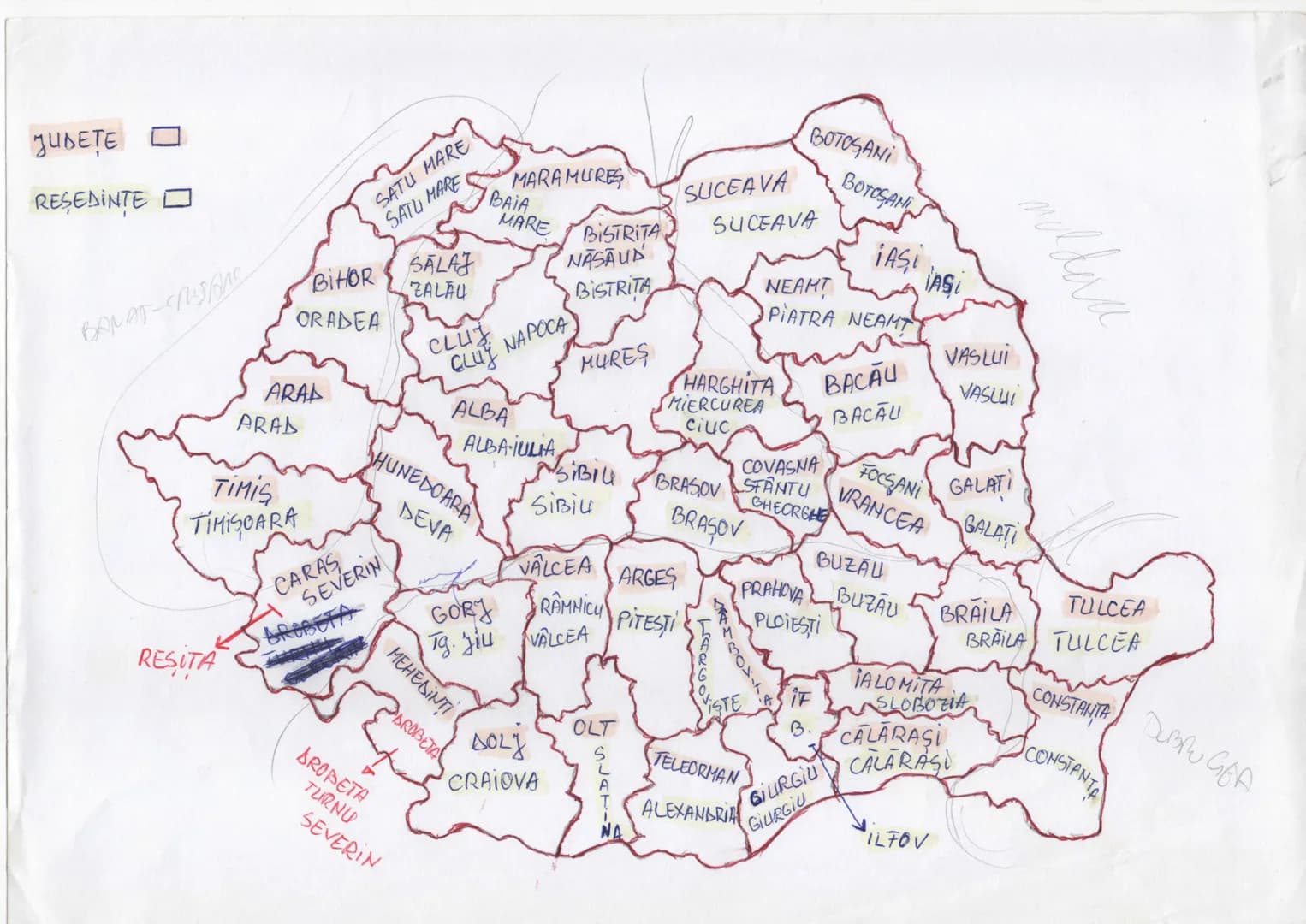 JUDETE
REŞEDINTE
BAMAT-CRISANE
SATU MARE
SATU MARE
BIHOR
ORADEA
ARAA
ARAD
TIMIS
TIMISOARA
RESITA
SALAJ
ZALAU
MARAMURES
BAIA
MARE BI