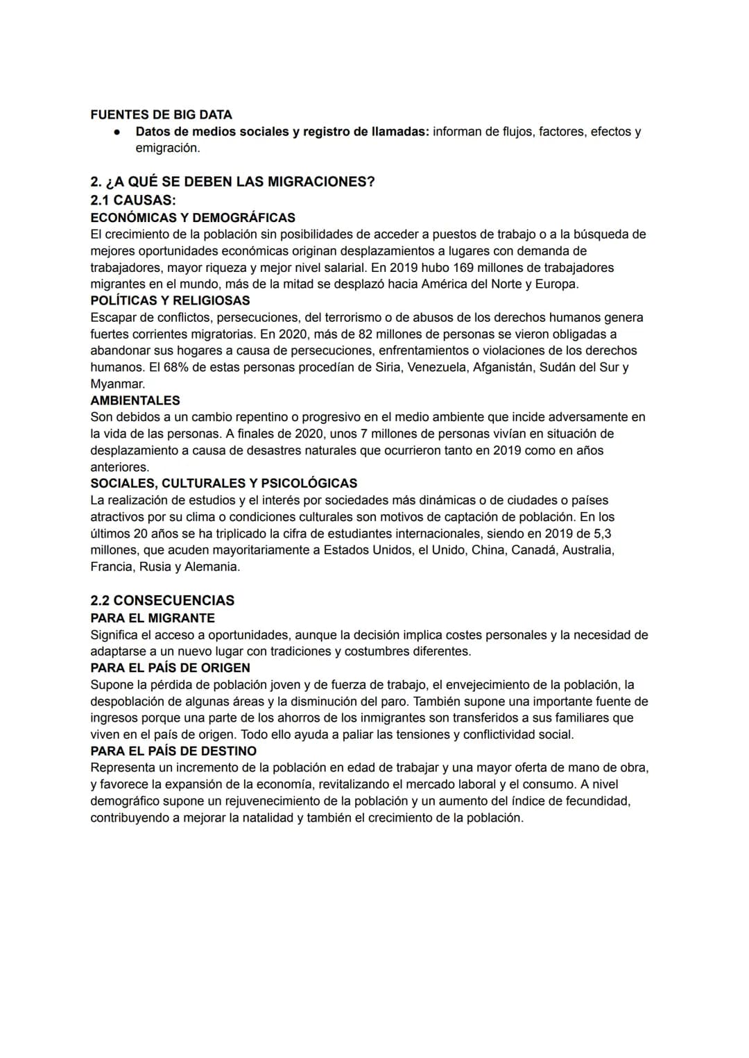 # HISTORIA
1.¿QUÉ SON LAS MIGRACIONES?
Los movimientos migratorios son los desplazamientos de una persona o grupo de personas de un
lugar