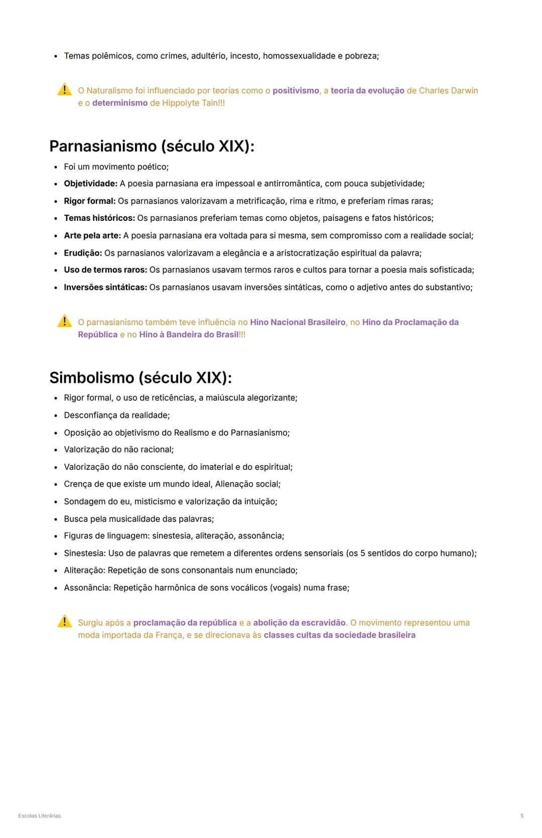 # Escolas Literárias
* Criado @February 4, 2025 11:16 AM
* Aula LITERATURA
* Revisado
## MOVIMENTOS LITERÁRIOS BRASILEIROS ATÉ O SÉCULO XI