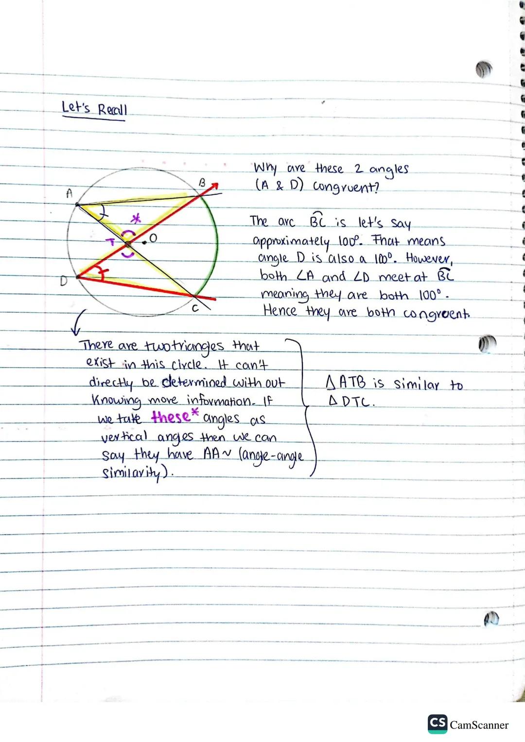 e
# CORCAE
*Segments.*
TO
ত
Warm-Up:
* Chord - A line segment with both
endpoints on the circle.
$\\Rightarrow$ The diameter i