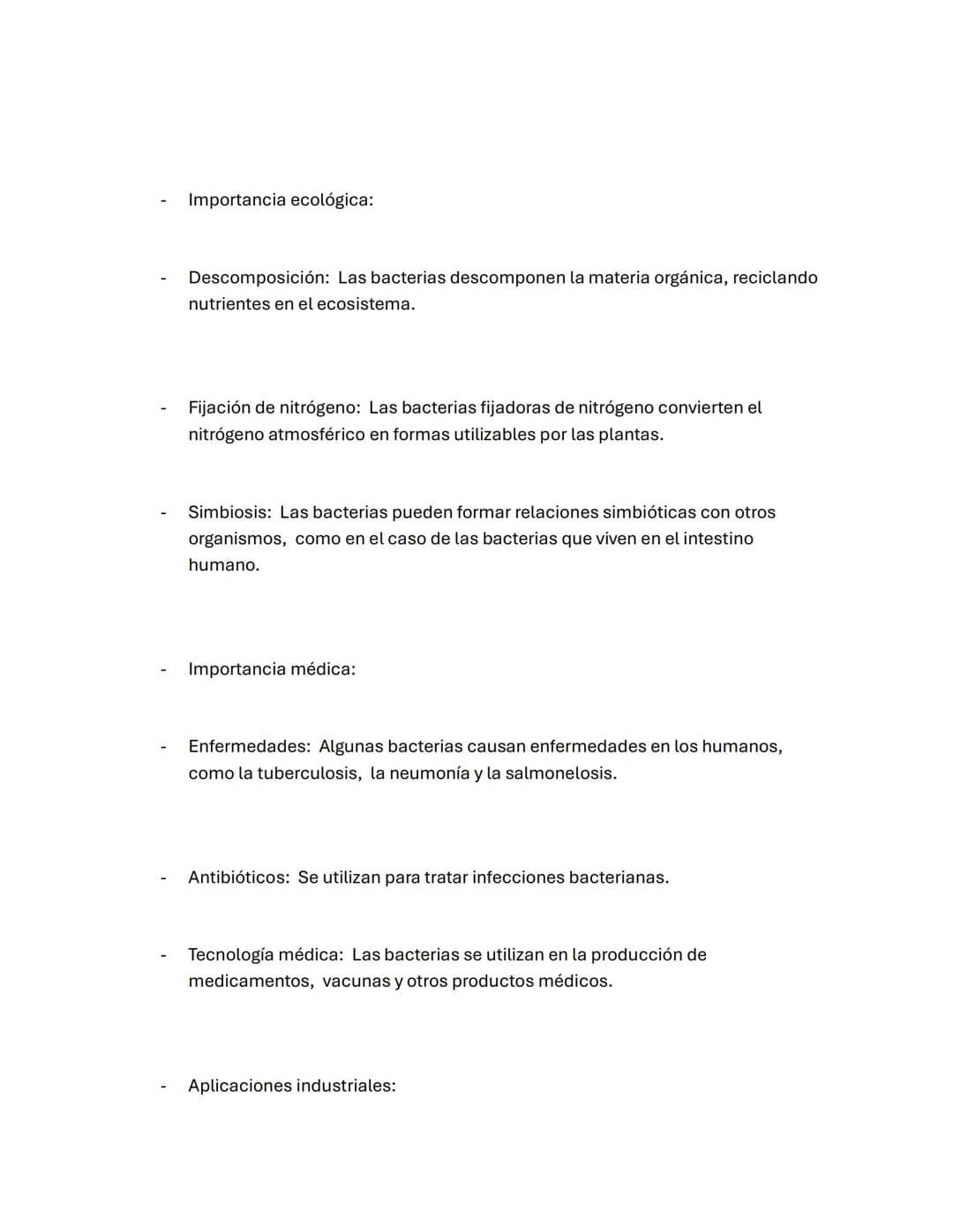 El reino Monera es un grupo diverso de organismos unicelulares procariotas, que se
caracterizan por la ausencia de núcleo definido y otros o