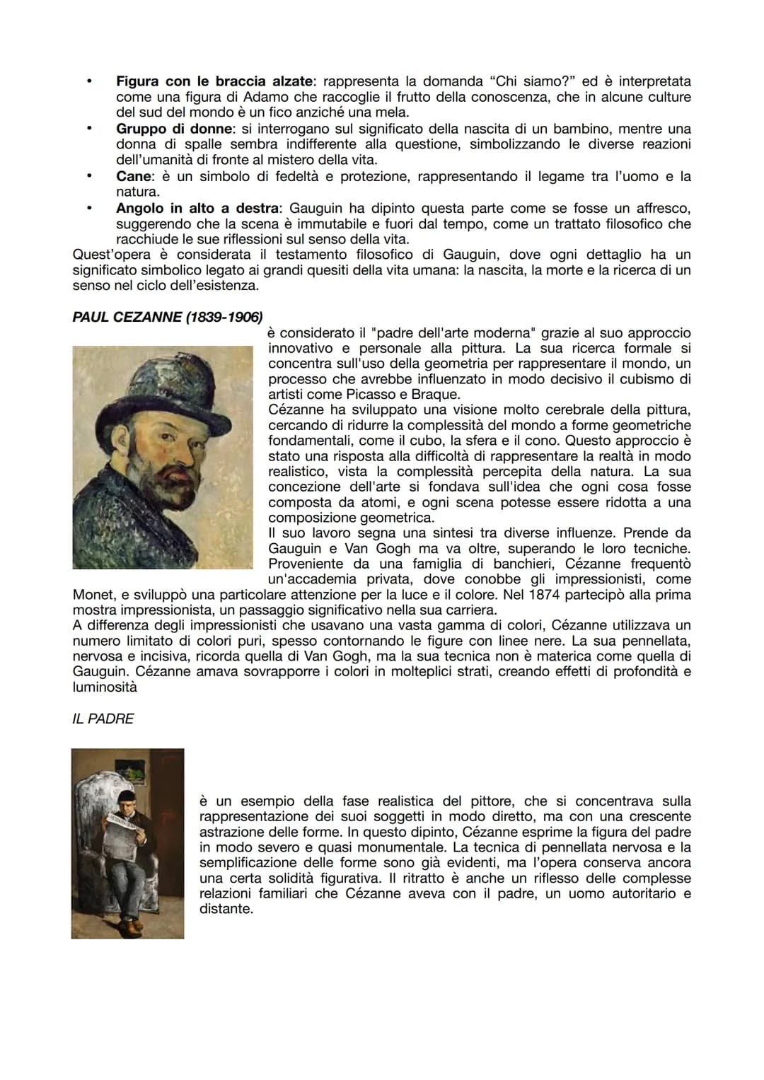 # POST-IMPRESSIONISMO
II Post-impressionismo è un movimento artistico nato in Francia alla fine del XIX secolo,
sviluppatosi come reazione
