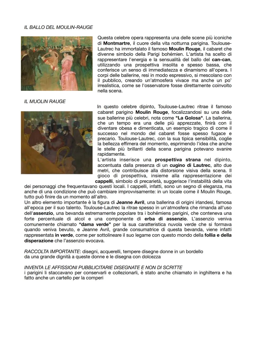 # POST-IMPRESSIONISMO
II Post-impressionismo è un movimento artistico nato in Francia alla fine del XIX secolo,
sviluppatosi come reazione