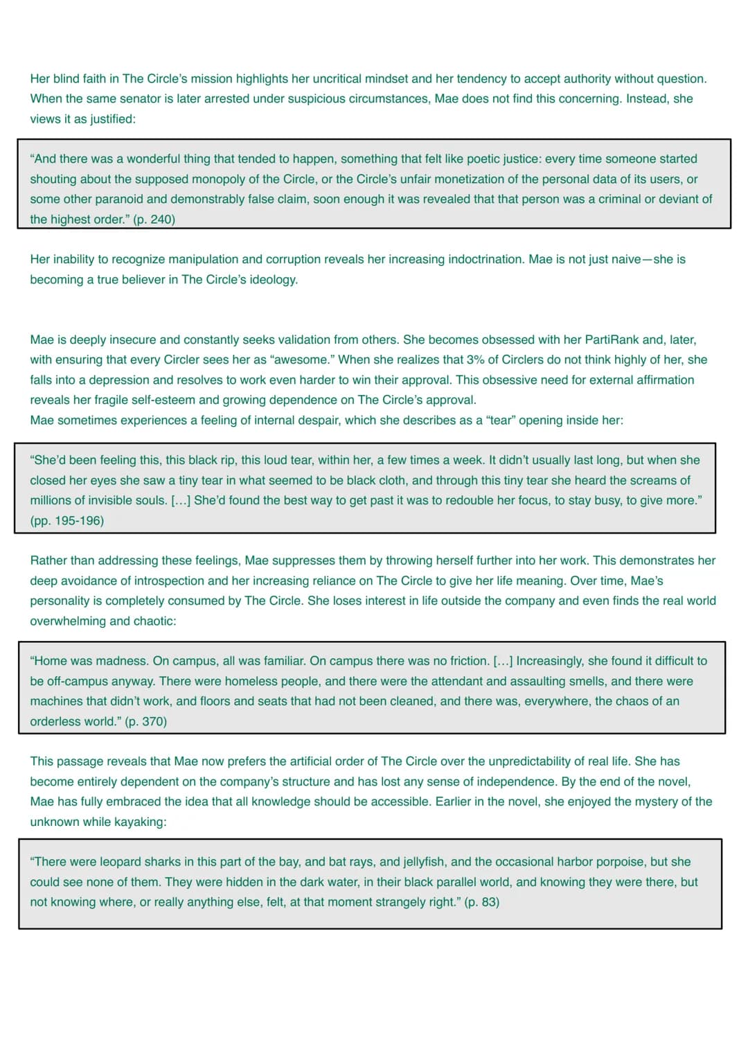 # Portfolio - “The Circle”
Marcelo Urban Charakter constellation
page 3
the plot
page 4
themes and topics
page 5
character analysis
page