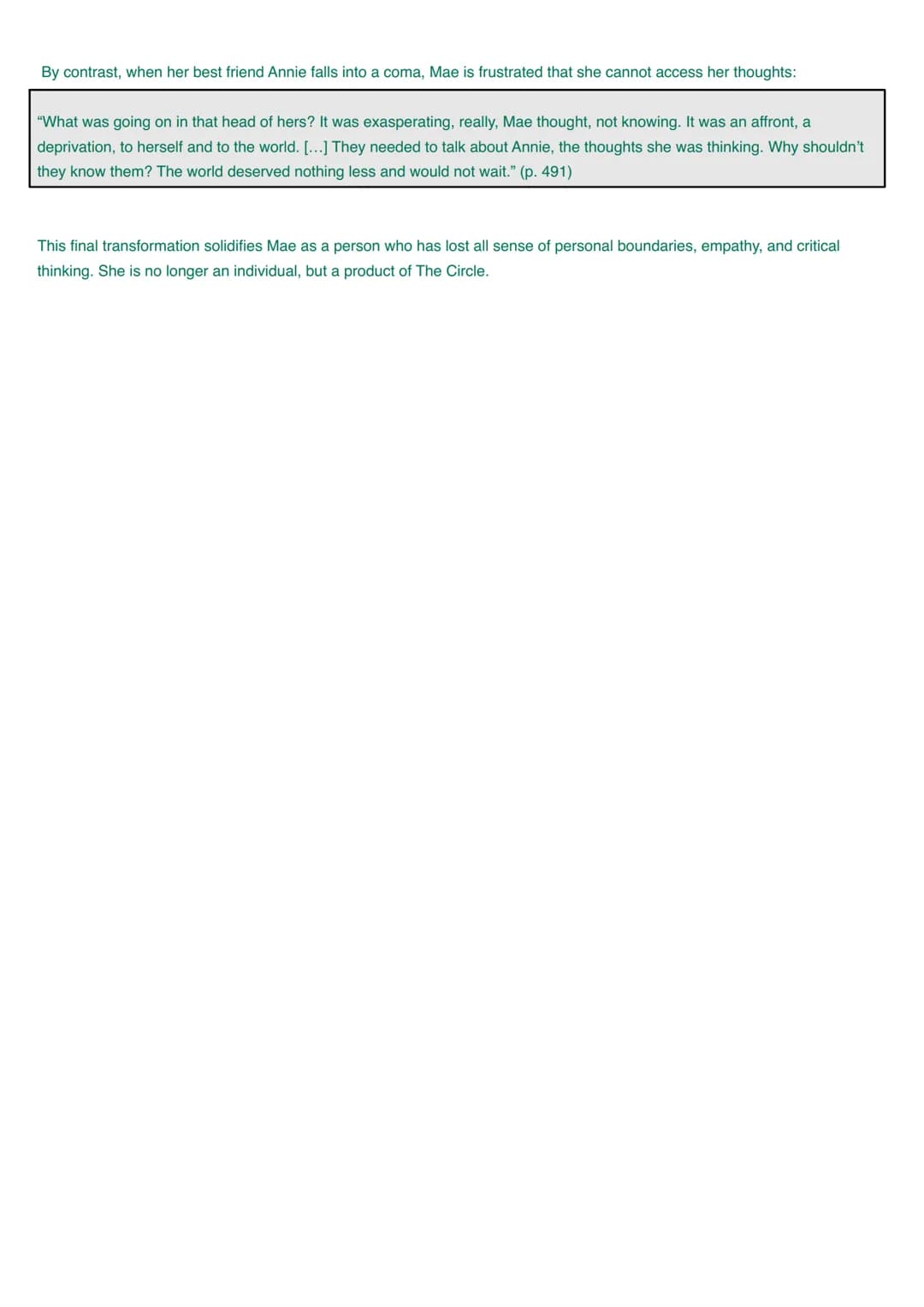 # Portfolio - “The Circle”
Marcelo Urban Charakter constellation
page 3
the plot
page 4
themes and topics
page 5
character analysis
page