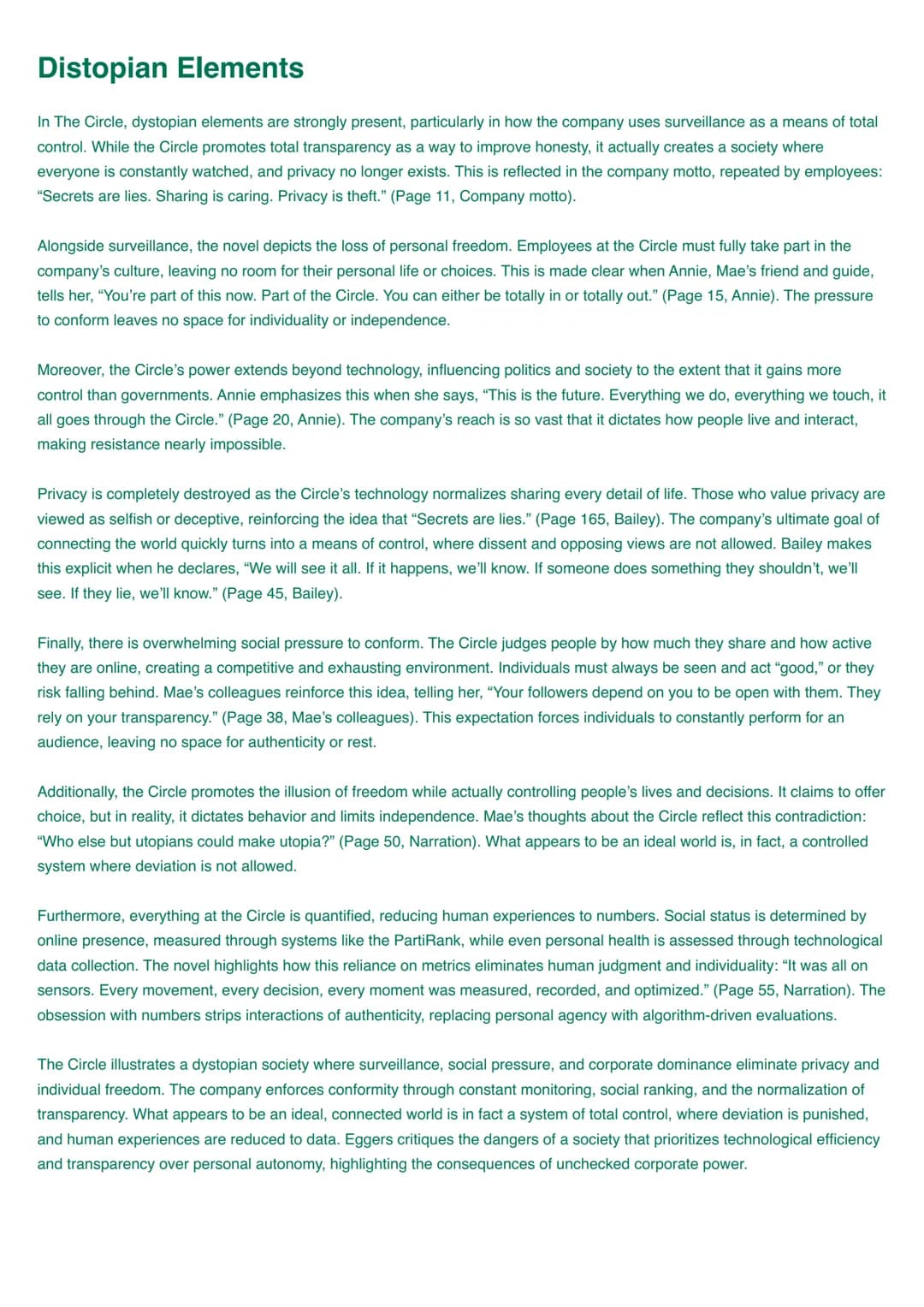# Portfolio - “The Circle”
Marcelo Urban Charakter constellation
page 3
the plot
page 4
themes and topics
page 5
character analysis
page