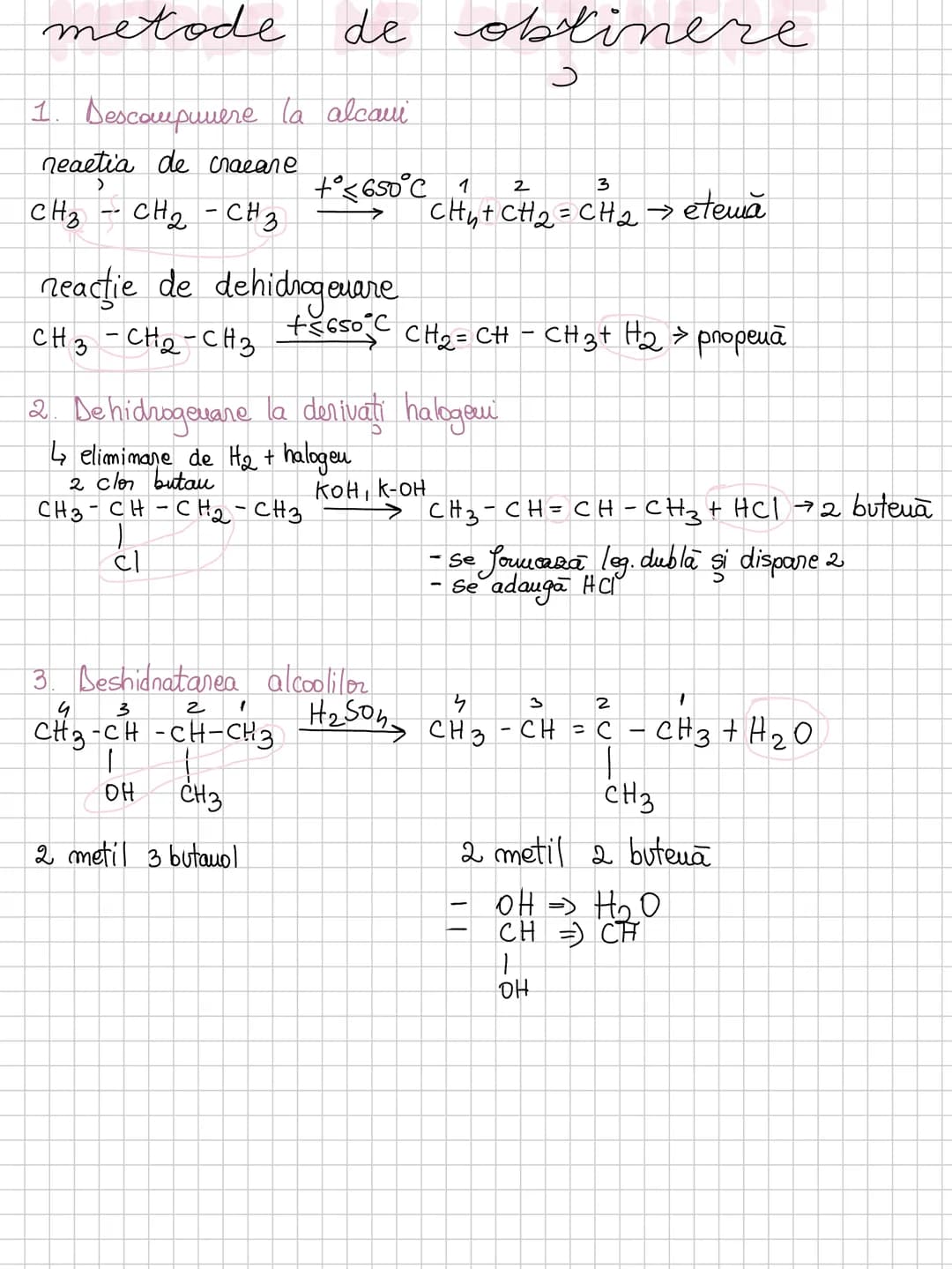 # alchene
Formula gelorala: CnHam
n=2 CH2=CH2 etend
m=3 CH3-CH=CH2 propena
m= 4 CH2=CH-CH2-CH3 butema
m=5 CH2=CH-CH2-CH2-CH3 perdeua