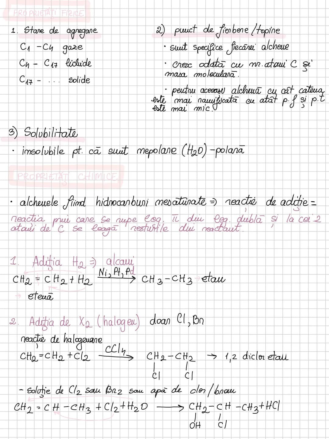 # alchene
Formula gelorala: CnHam
n=2 CH2=CH2 etend
m=3 CH3-CH=CH2 propena
m= 4 CH2=CH-CH2-CH3 butema
m=5 CH2=CH-CH2-CH2-CH3 perdeua