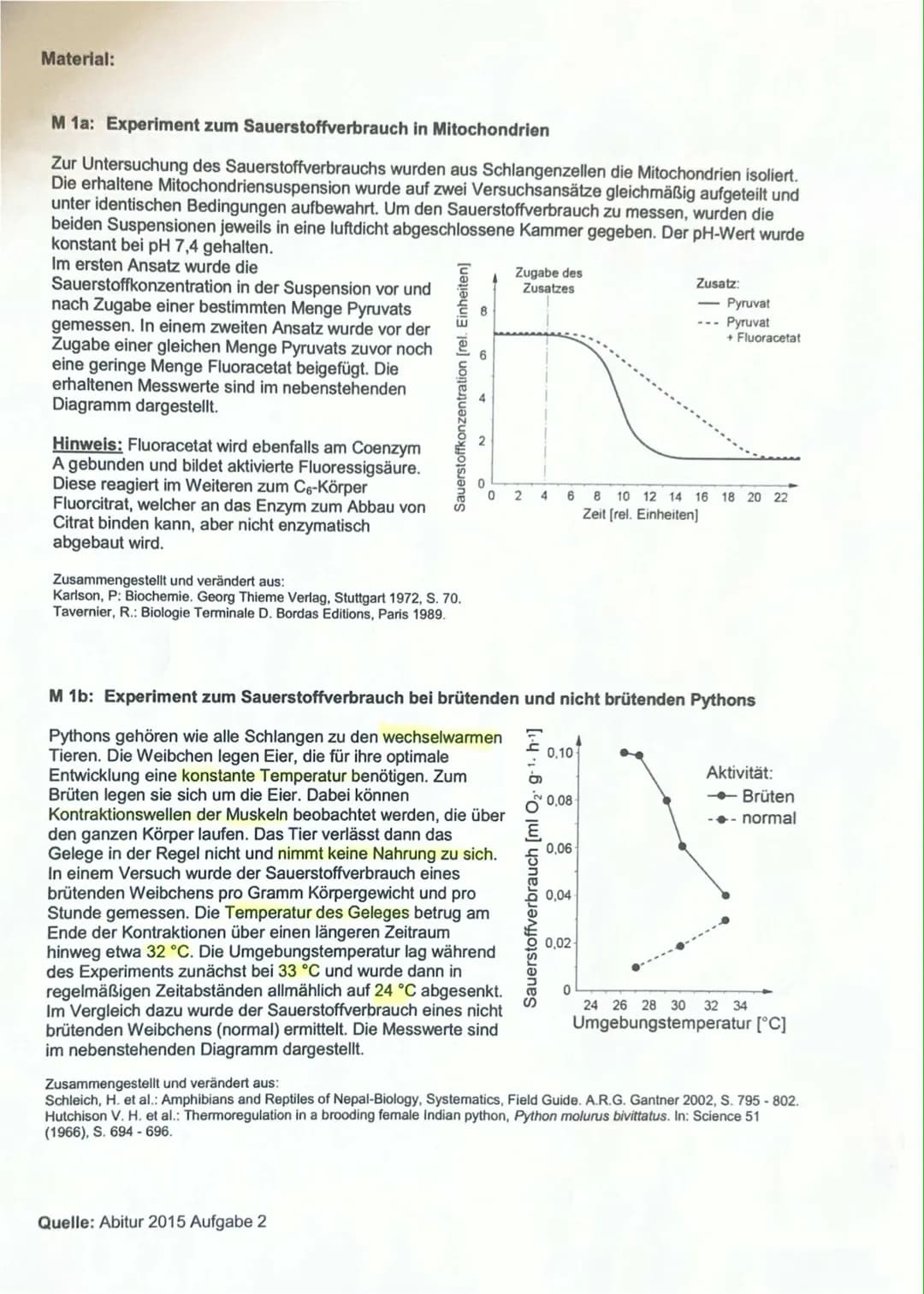 # Stoffwechselbiologische Aspekte bei Schlangen
Die extreme Giftigkeit einiger Schlangen und ihre fremd anmutenden Verhaltensweisen haben
d
