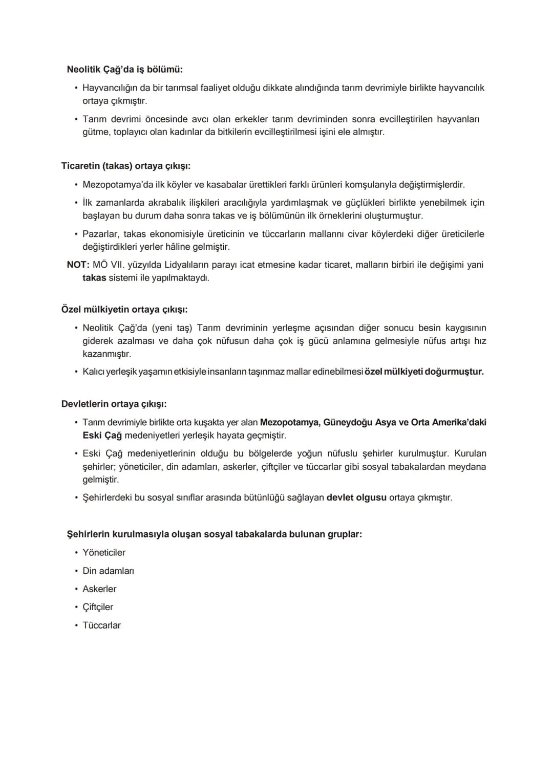 # 2. ÜNİTE
ESKİ ÇAĞ MEDENİYETLERİ
TARIM DEVRİMİ'NİN ESKİ ÇAĞ'A ETKİLERİ
* İlk insanlar varlığını sürdürebilmek amacıyla önce aklını ve