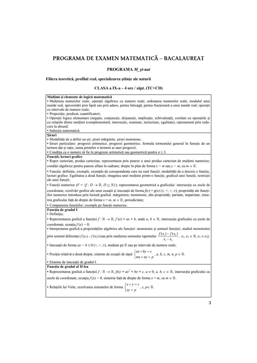 Petre Năchilă
Ana Cârstoveanu
lon Nica
MATEMATICĂ M2
Ghid pentru pregătirea examenului
de Bacalaureat
• Itemi de antrenament
• 99 de test