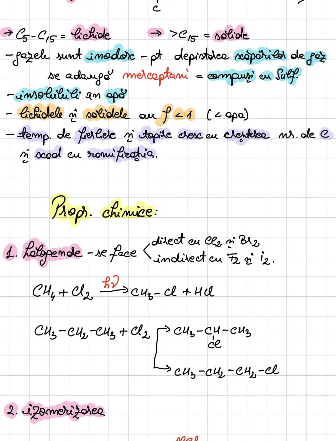 Alconi $C_nH_{2m+2}O$
Radicale = fragm. de sulist. instabile formate
prin îndepèrtdes H.
Radicale divalente:
$CH_2-$
metilen/metiliden
;