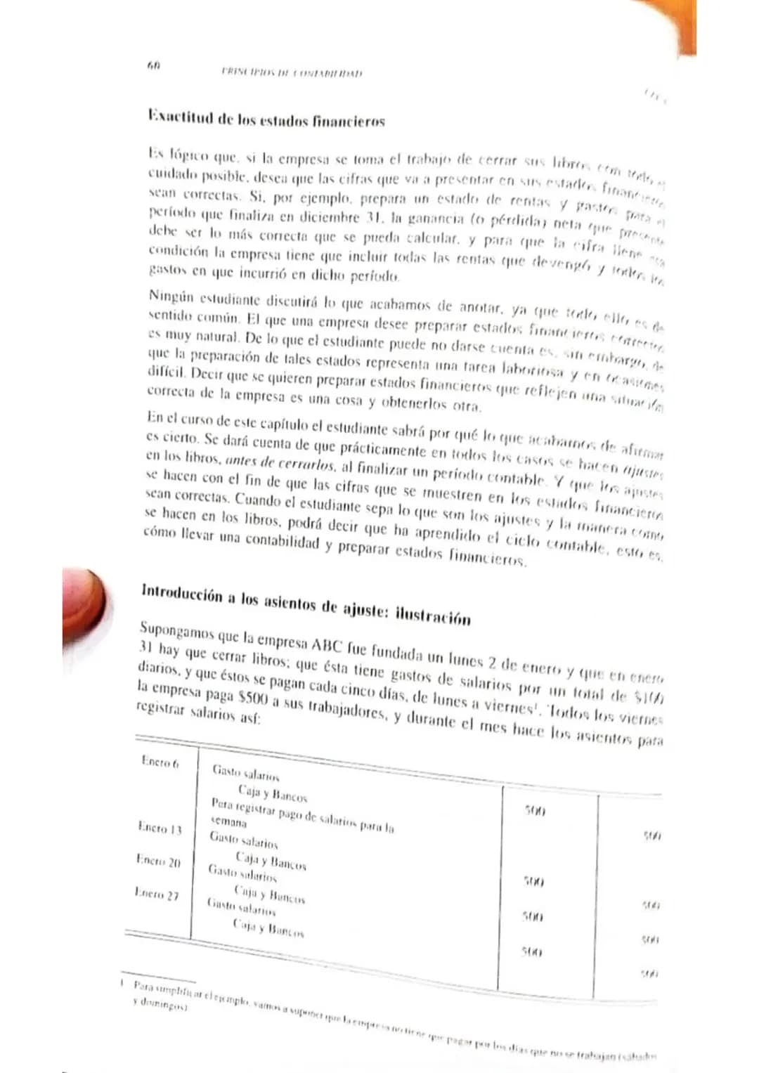 CAPÍTULO
Asientos de ajuste:
acumulados
6
Período contable - definición
El estudiante habrá observado que en los capítulos vistos hasta