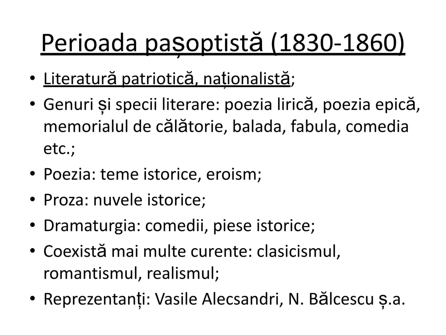 # LIMBA ȘI LITERATURA ROMÂNĂ
PREGĂTIRE PENTRU
BACALAUREAT
Curente culturale
Prezentare sintetică a principalelor
curente culturale și liter